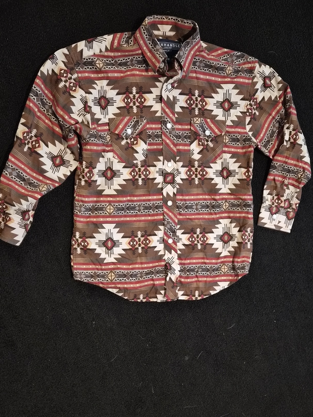 Boys' Aztec Button-Down Shirt